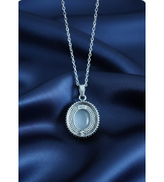 Pendentif en Pierre de lune argent 925