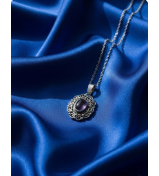 Pendentif en Améthyste argent 925