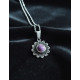 Pendentif en Charoite en Argent 925