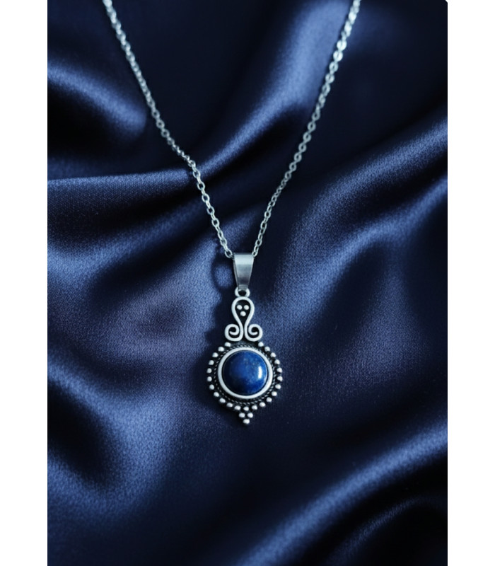 Pendentif en Lapis lazuli Argent 925
