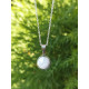 Pendentif Rond en Howlite