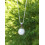 Pendentif Rond en Howlite