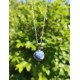 Pendentif Rond en Sodalite