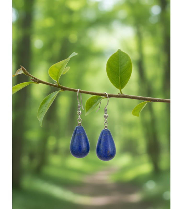 Boucles d'oreilles en Lapis lazuli