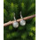 Boucles d'oreilles Rondes Labradorite