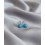 Boucles D'oreilles en Apatite Bleue - Argent Sterling 925