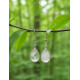 Boucles d'oreilles Cristal de Roche