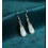 Boucle d'oreille en Sélénite