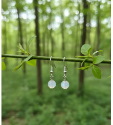 Boucles d'oreilles en pierre de lune Argent sterling 925