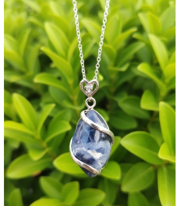 Collier & Pendentif Sodalite