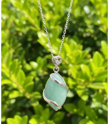 Collier & Pendentif Aventurine 