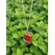 Collier & Pendentif Jaspe Rouge