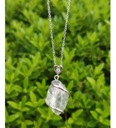 Collier & Pendentif Cristal de Roche