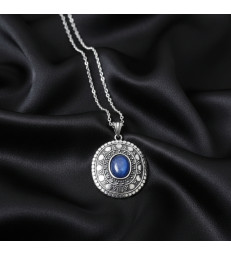 Pendentif Cyanite en argent 925