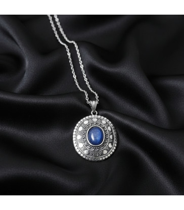 Pendentif Cyanite en argent 925