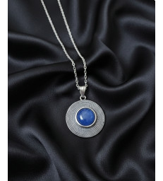 Pendentif Cyanite en argent 925
