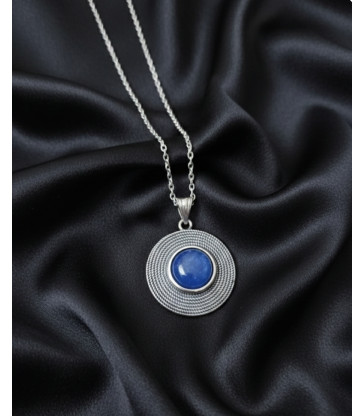 Pendentif Cyanite en argent 925