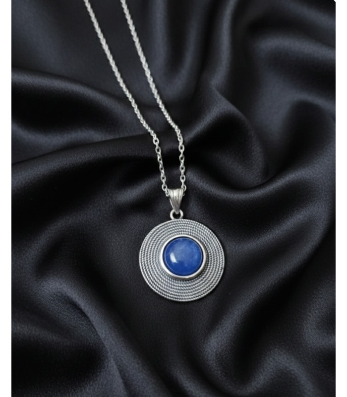 Pendentif Cyanite en argent 925