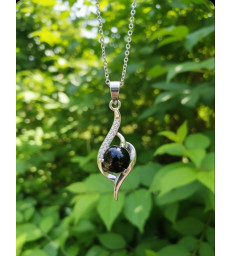 Collier & Pendentif Obsidienne