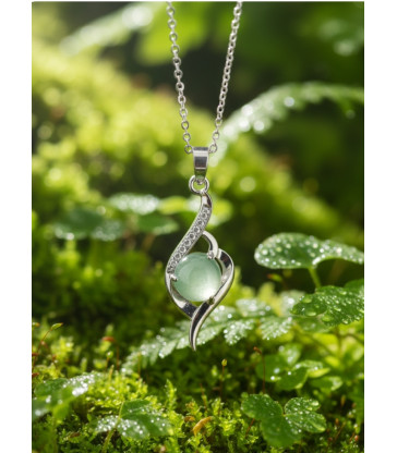 Collier & Pendentif Aventurine 