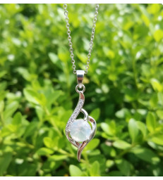 Collier & Pendentif Cristal de Roche