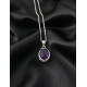 Pendentif Améthyste en Argent 925