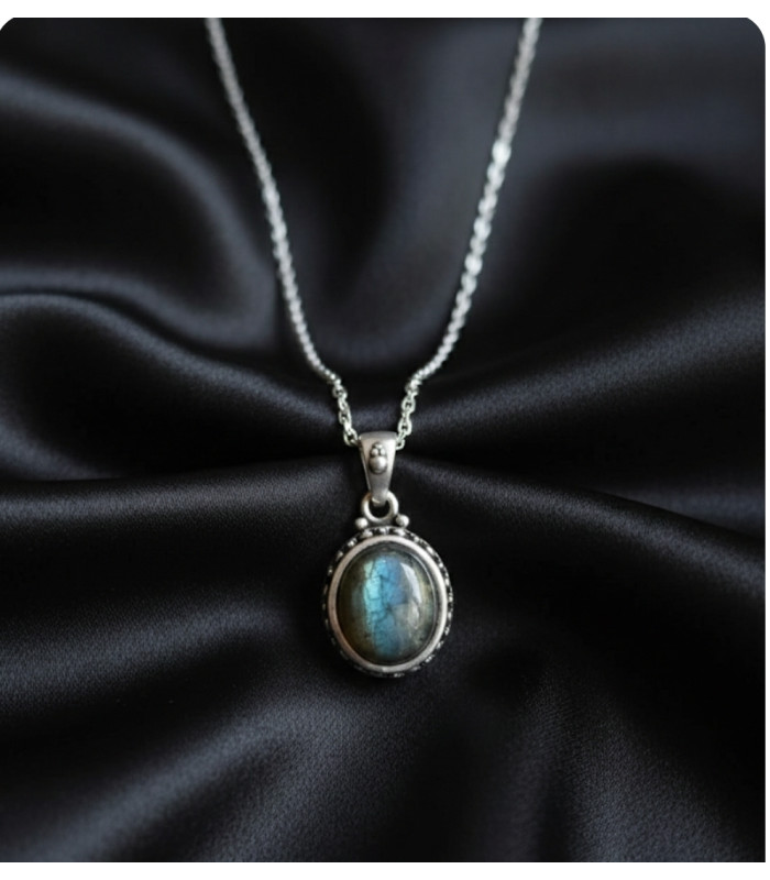Pendentif Labradorite Argent 925