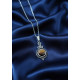 Pendentif Oeil de tigre en argent 925