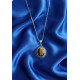 Pendentif Oeil de tigre en argent 925