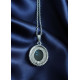 Pendentif labradorite en argent 925