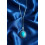 Pendentif en pierre turquoise en argent 925