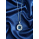 Pendentif oeil de faucon en argent 925