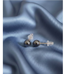 Boucles d'oreilles Hématite - au choix