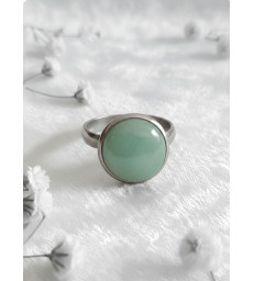 Bague en Aventurine Verte Ajustable