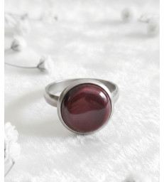 Bague en Oeil de Taureau Ajustable