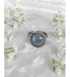 Bague en Labradorite Ajustable
