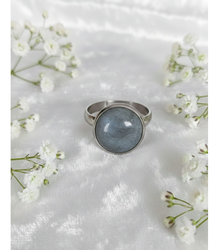 Bague en Labradorite Ajustable