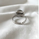 Bague en Howlite Ajustable