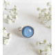 Bague en Cyanite Bleue Ajustable