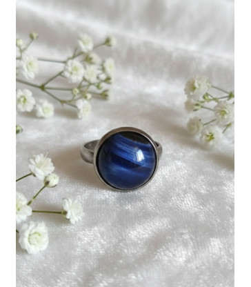 Bague en Oeil de Faucon Ajustable