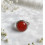 Bague en Cornaline Ajustable en Argent 925
