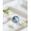 Bague Sodalite Ajustable Argent 925