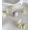 Bague Howlite Ajustable Argent 925