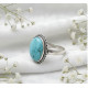 Bague Pierre Turquoise Argent 925