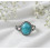 Bague Pierre Turquoise Argent 925