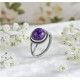 Bague en Charoite Argent 925 