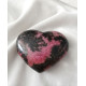Coeur en rhodonite qualité extra