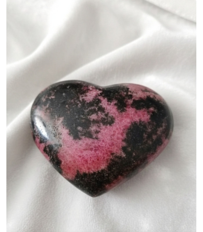 Coeur en rhodonite qualité extra