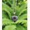 Pendentif coeur "Relaxation" en Larvikite