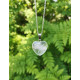 Pendentif coeur cristal de roche